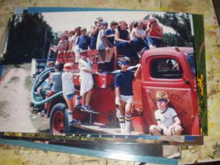 Here's the old firetruck when it still said