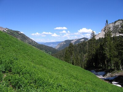 Backpacking in the Tetons